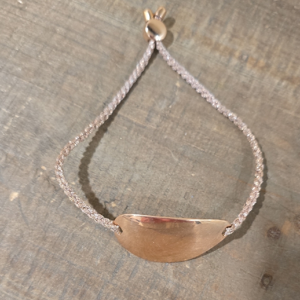 Monica Vinader Silver Minimalist Bracelet